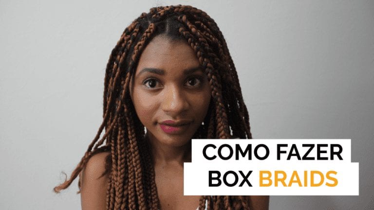 tutorial box braids como fazer