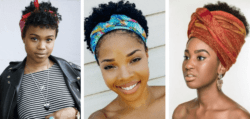 Acessórios para usar depois do Big Chop - turbante