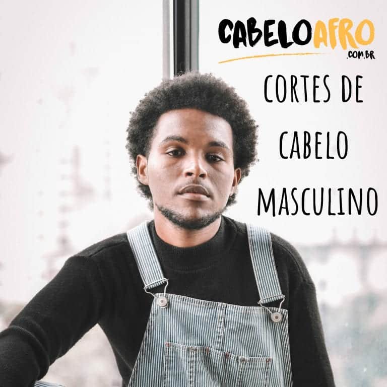 Cortes para cabelo masculino crespo e cacheado