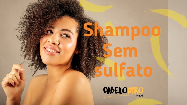 Shampoo sem sulfato – Definição e benefícios