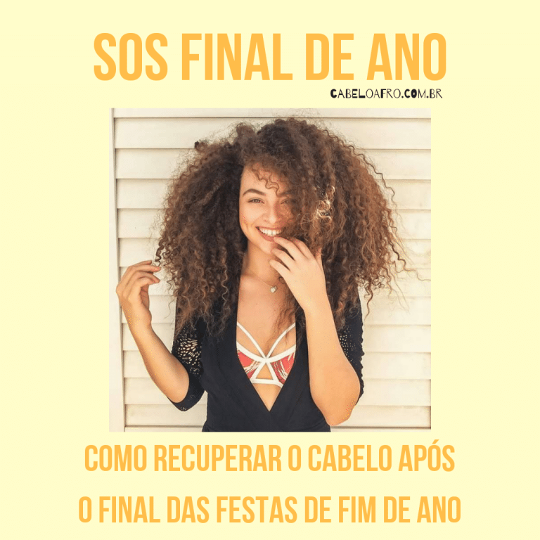 SOS final de ano – Como recuperar o cabelo após o final das festas de fim de ano