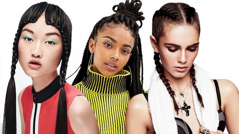 Penteado com trança