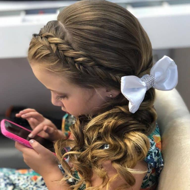 Penteado infantil