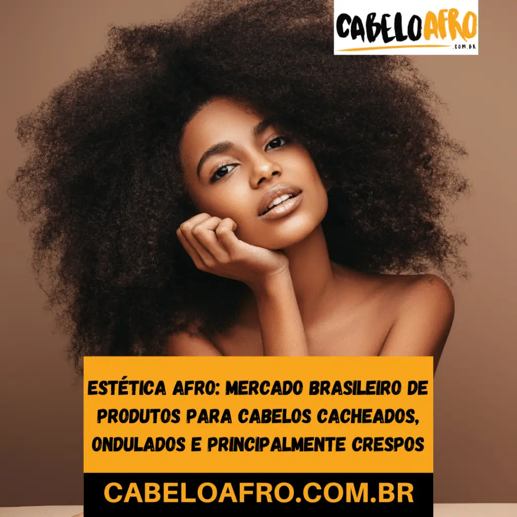 Estética afro: mercado brasileiro de produtos para cabelos cacheados, ondulados e principalmente crespos
