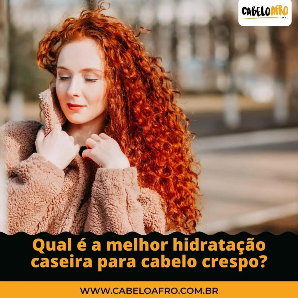 Qual é a melhor hidratação caseira para cabelo crespo