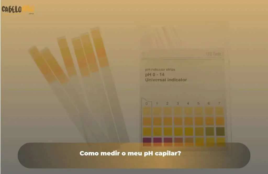 Como medir o meu pH capilar?