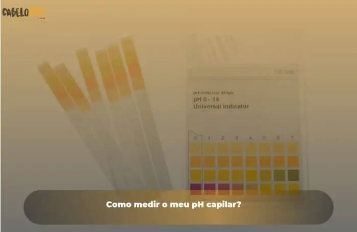 Como medir o meu pH capilar?