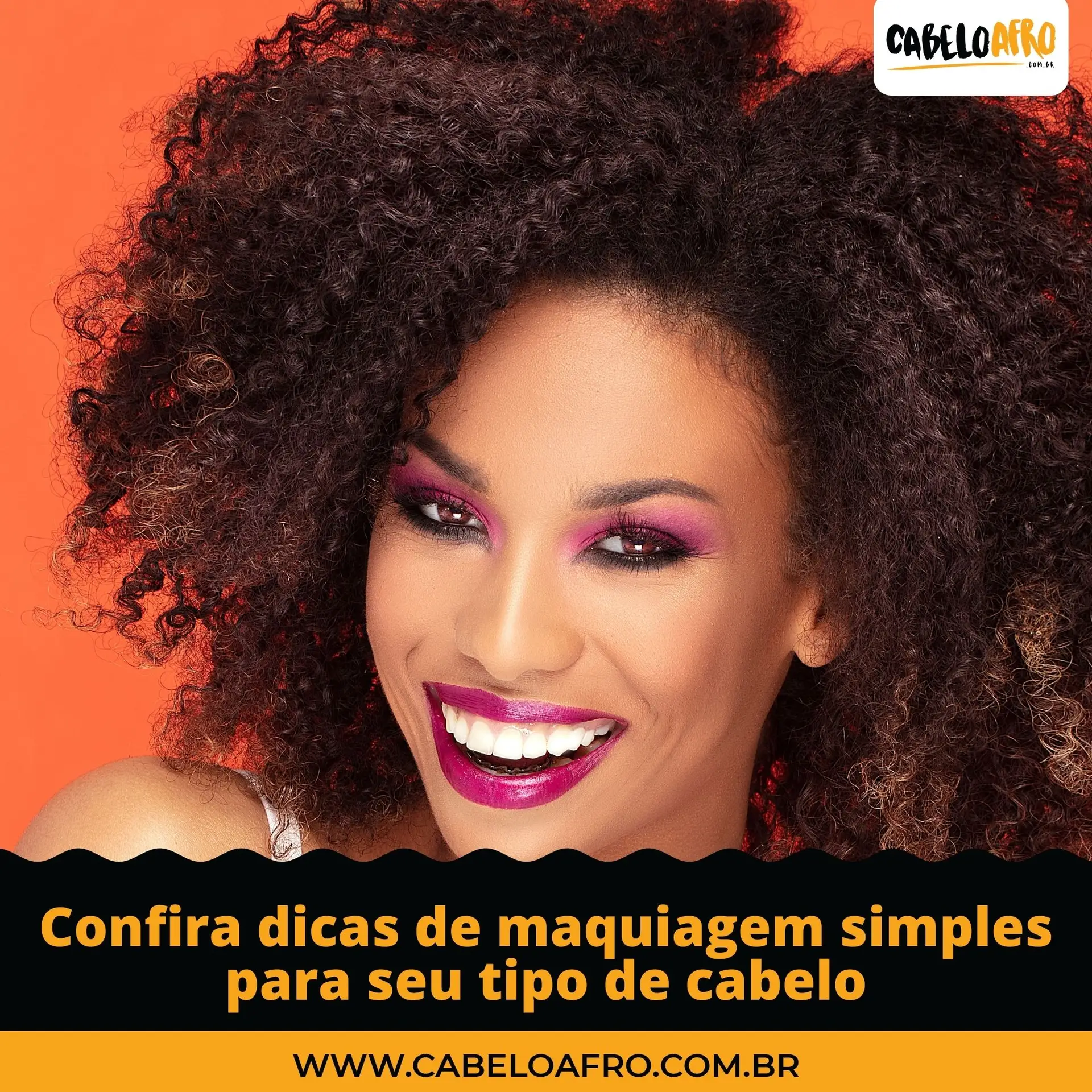 Confira dicas de maquiagem simples para seu tipo de cabelo
