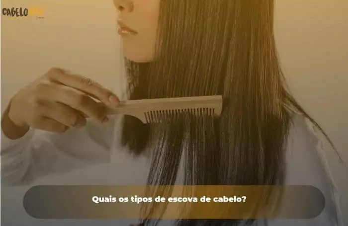 Quais os tipos de escova de cabelo