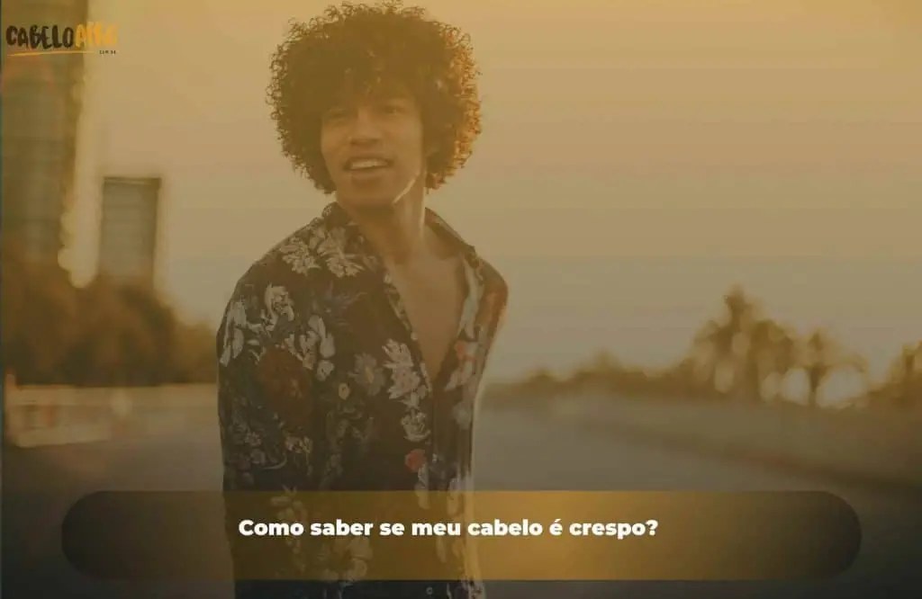Como saber se meu cabelo é crespo?