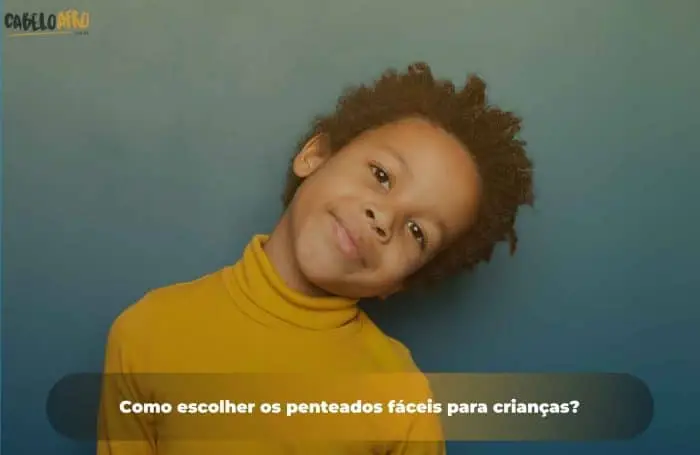 Como escolher os penteados fáceis para crianças