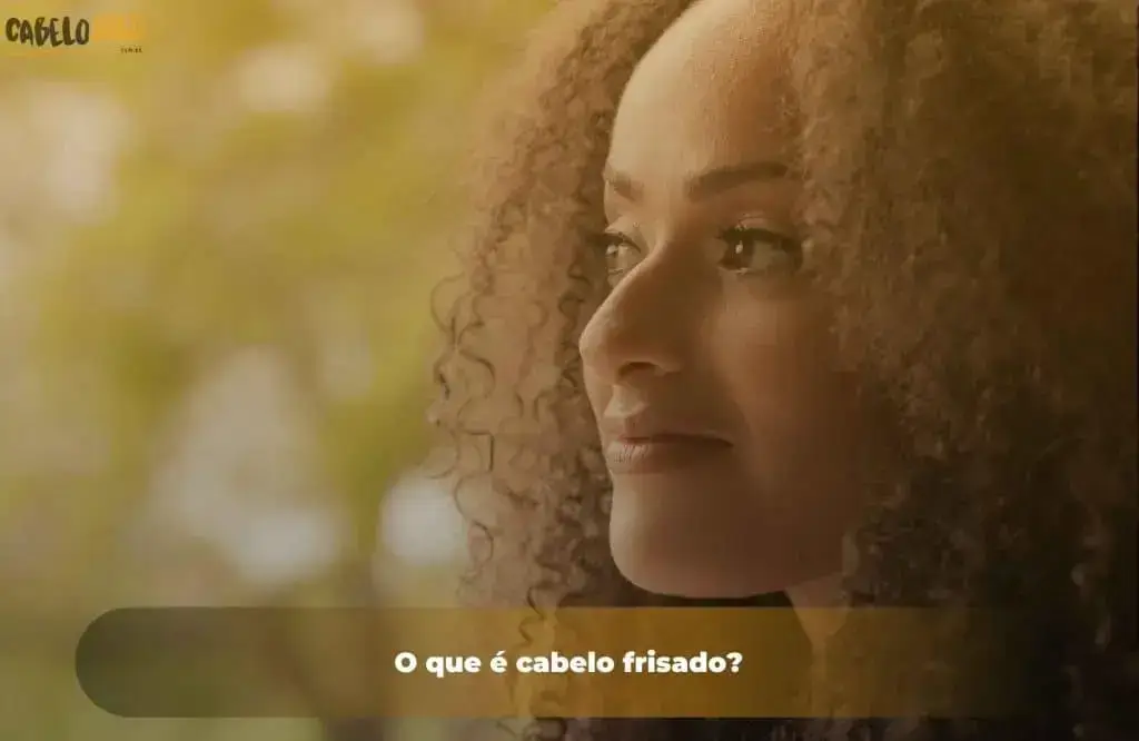 O que é cabelo frisado