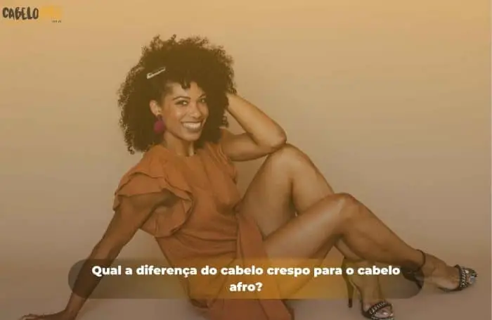 Qual a diferença do cabelo crespo para o cabelo afro