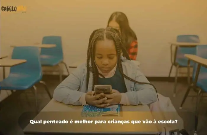 Qual penteado é melhor para crianças que vão à escola?