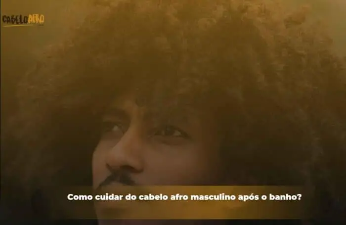 Como cuidar do cabelComo cuidar do cabelo afro masculino após o banho?o afro masculino após o banho?